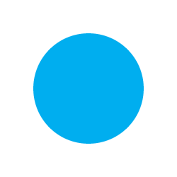 blue circle