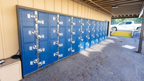 remodel outside of snow valley's locker area