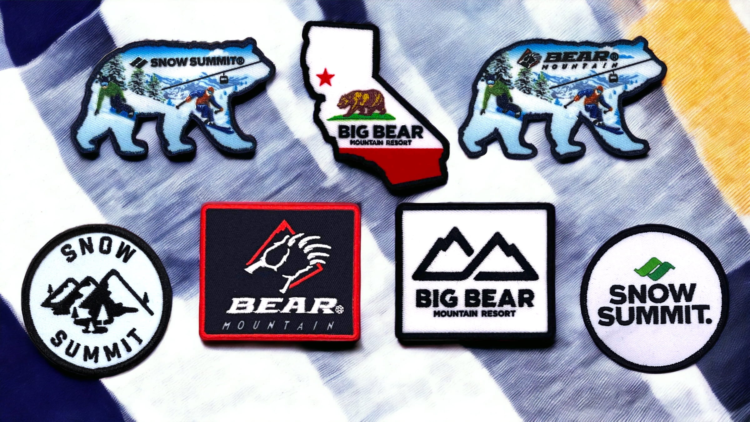 Assortment of BBMR branded patches