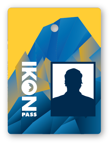 ikon pass card for big bear mountain resort a season pass offering access for winter skiing and snowboarding