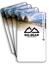 4 stacks of BBMR lift ticket cardstocks