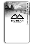 single stack of BBMR lift ticket cardstock black and white