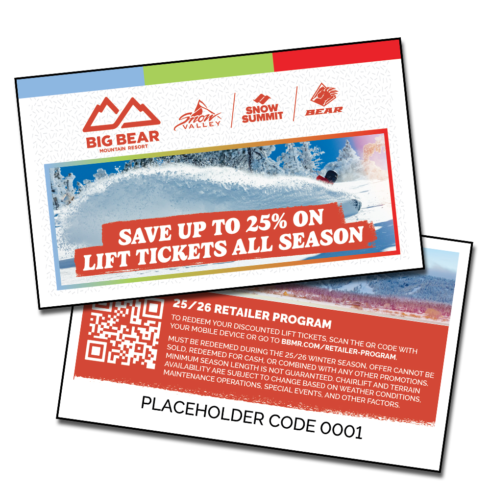 Save up to 25% with Retailer Program discounts for the 25/26 winter season