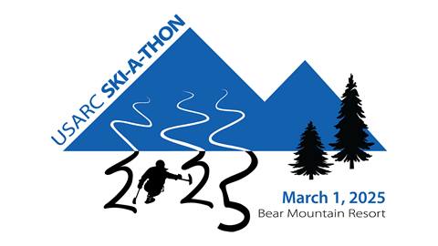 USARC Ski-A-Thon flyer for March 1, 2025 at Bear Mountain.