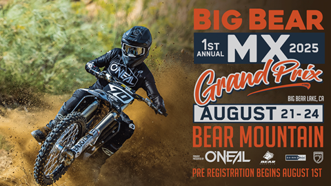 1st Annual MX 2025 Grand Prix, August 21-24 at Bear Mountain