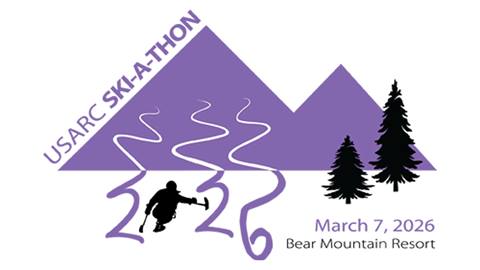 USARC Ski-a-Thon flyer for March 7, 2026 at Bear Mountain.