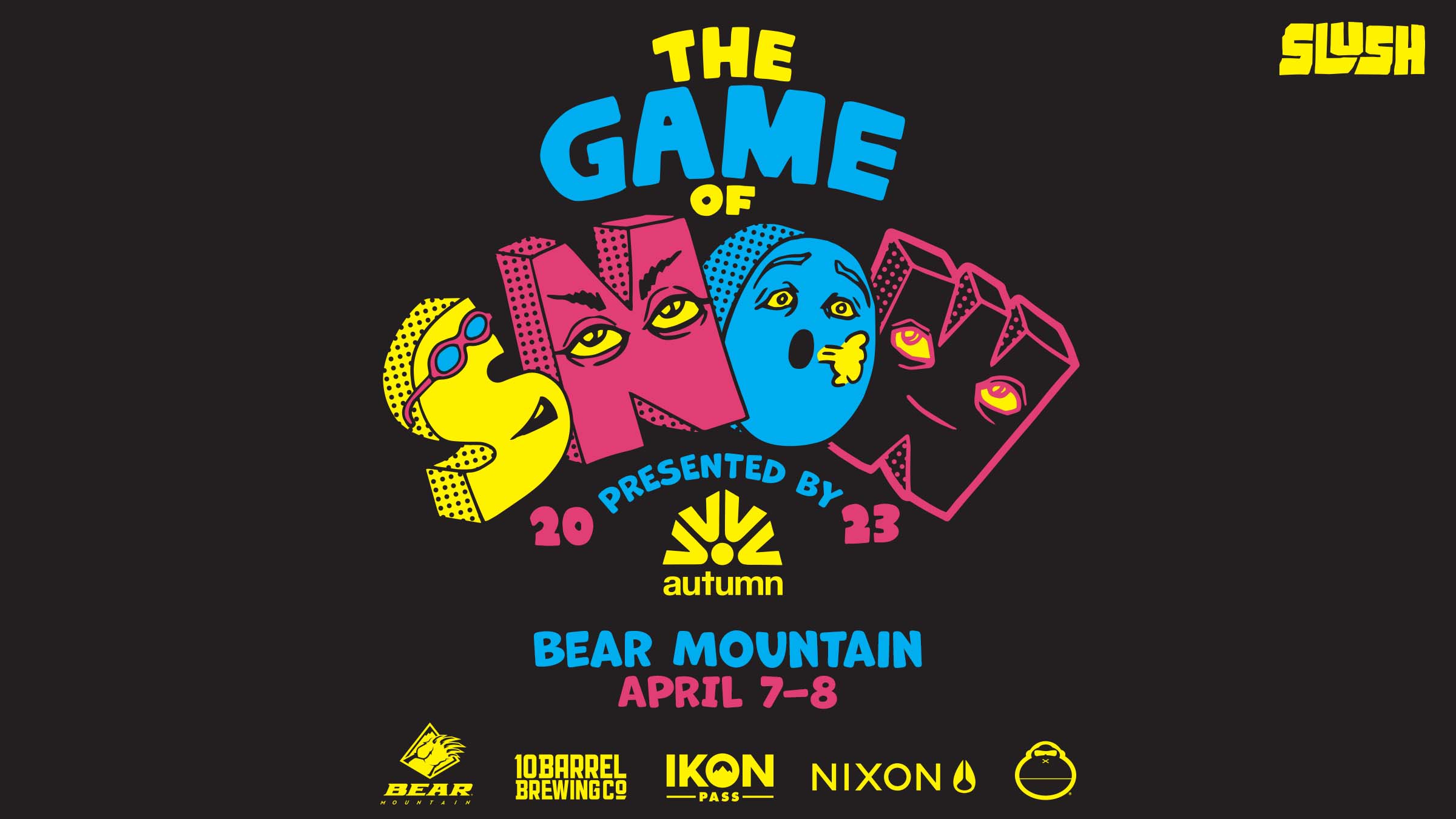 Slush Mag event Game of SNOW at Bear Mountain on April 7-8