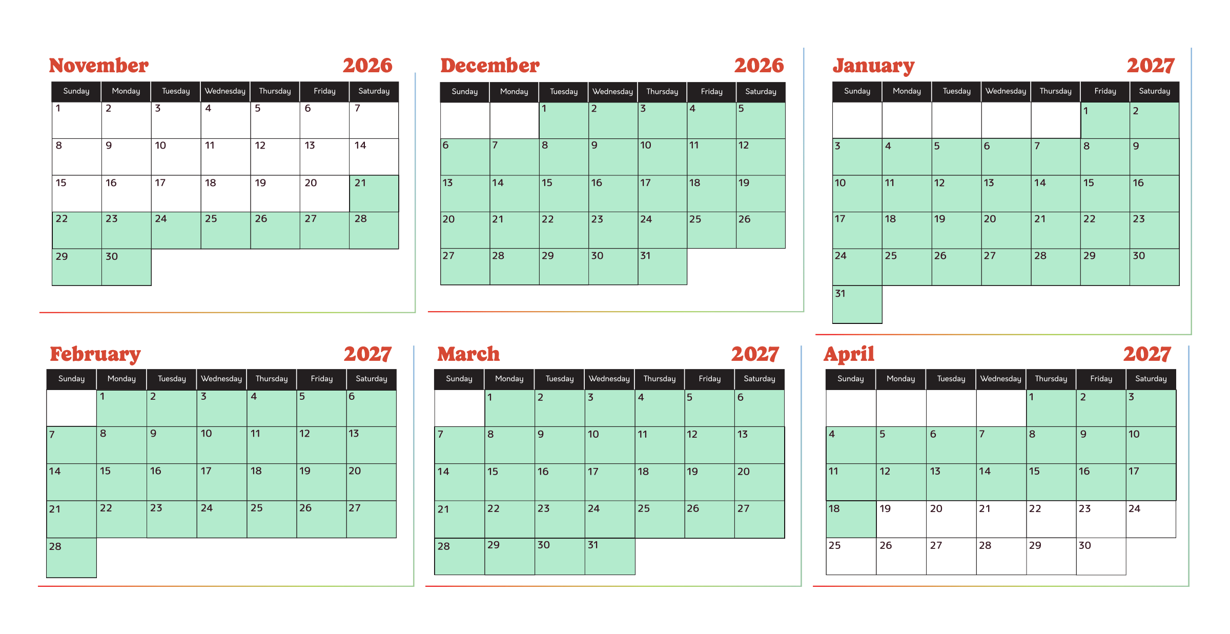 Winter Ikon Pass Suite rental availability calendar