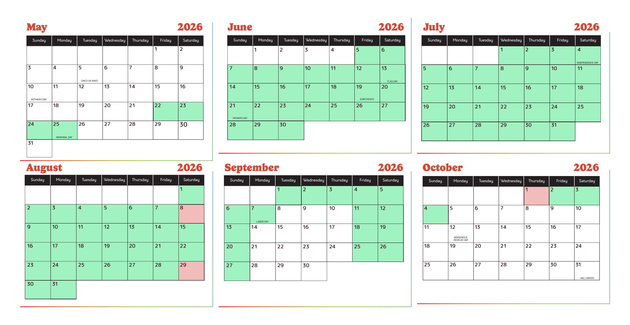 Summer Ikon Pass Suite rental availability calendar