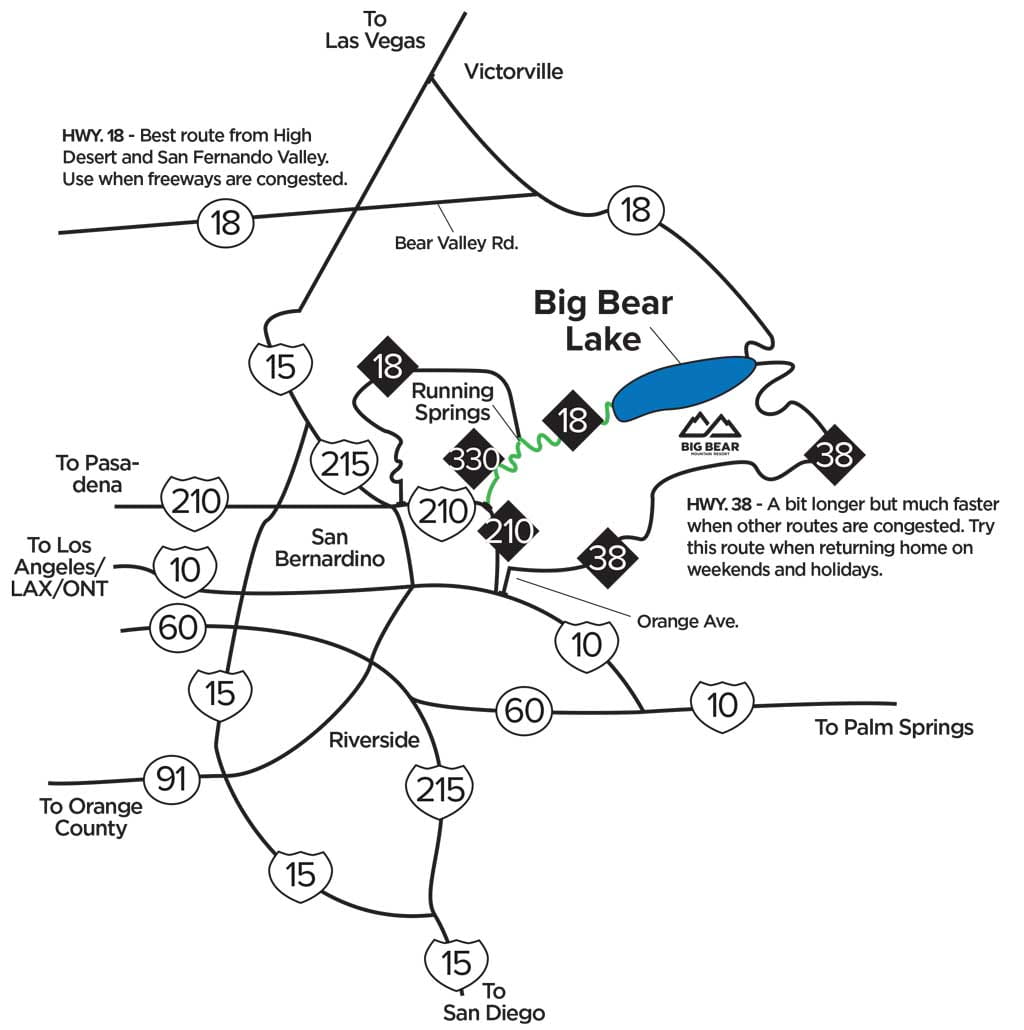 Hwy 330 Direction Map