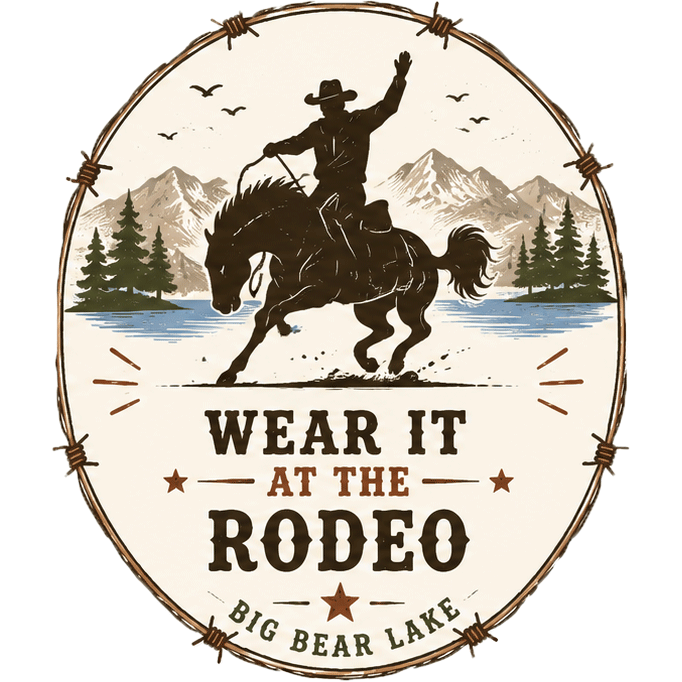 Big Bear Lake Wear It At The Rodeo badge icon