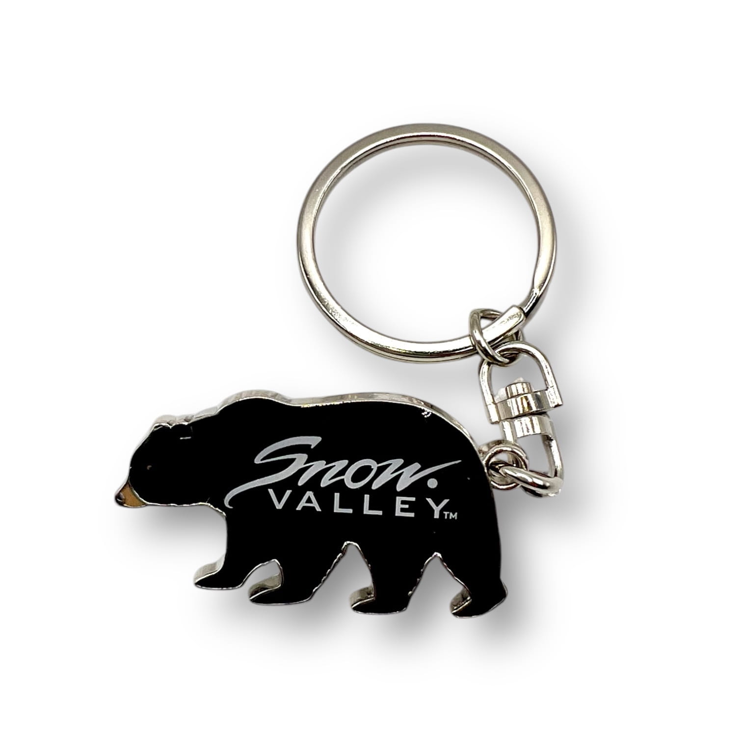 Snow Valley Black bear keychain bottle opener