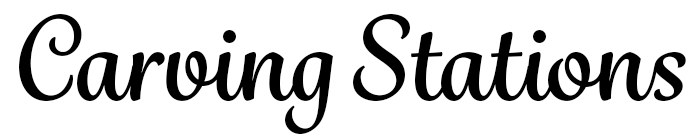 Carving Stations