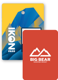 26/27 Ikon Pass media and Big Bear Mountain Resort logo
