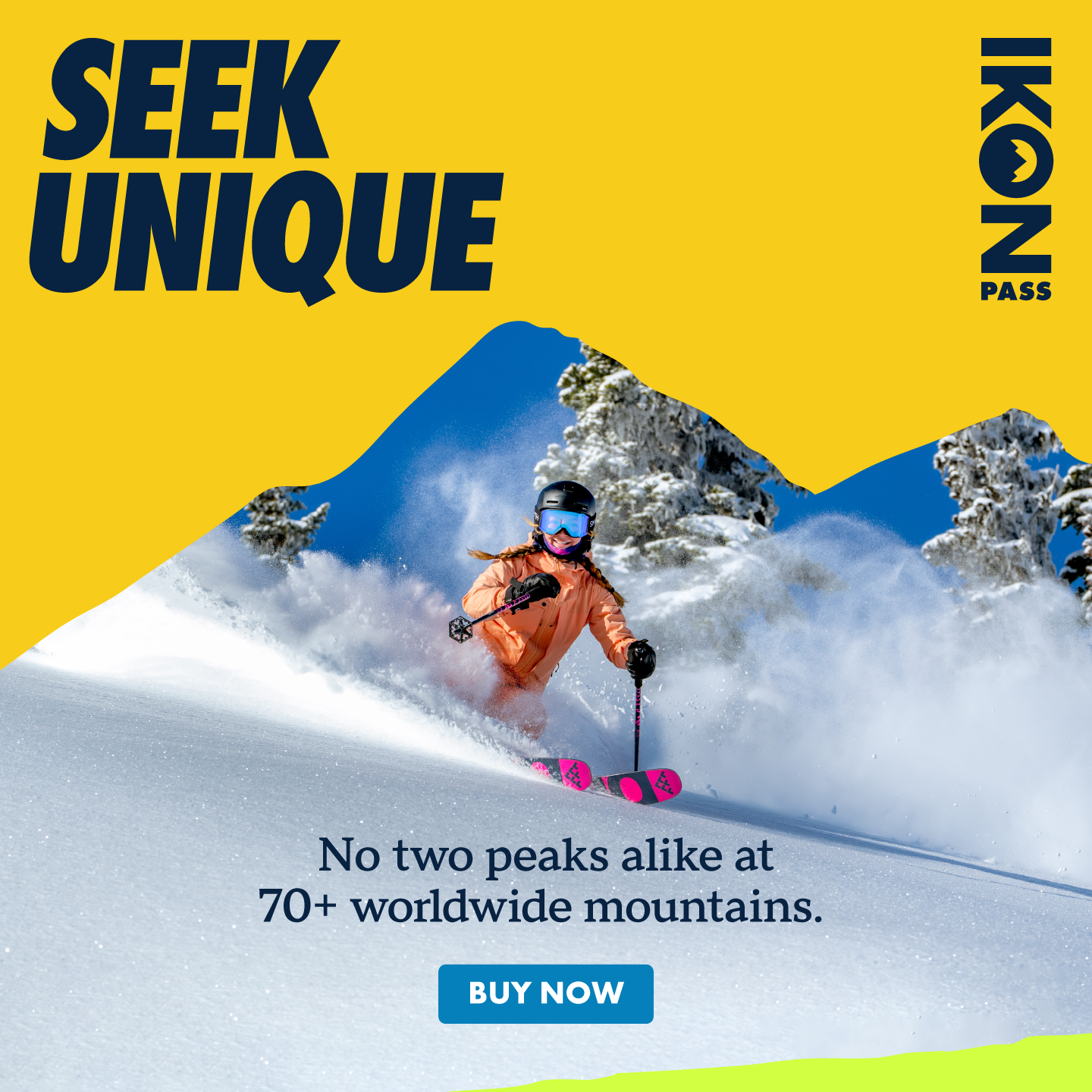 Seek Unique. No two peaks alike at 70+ worldwide mountains. Buy Now.