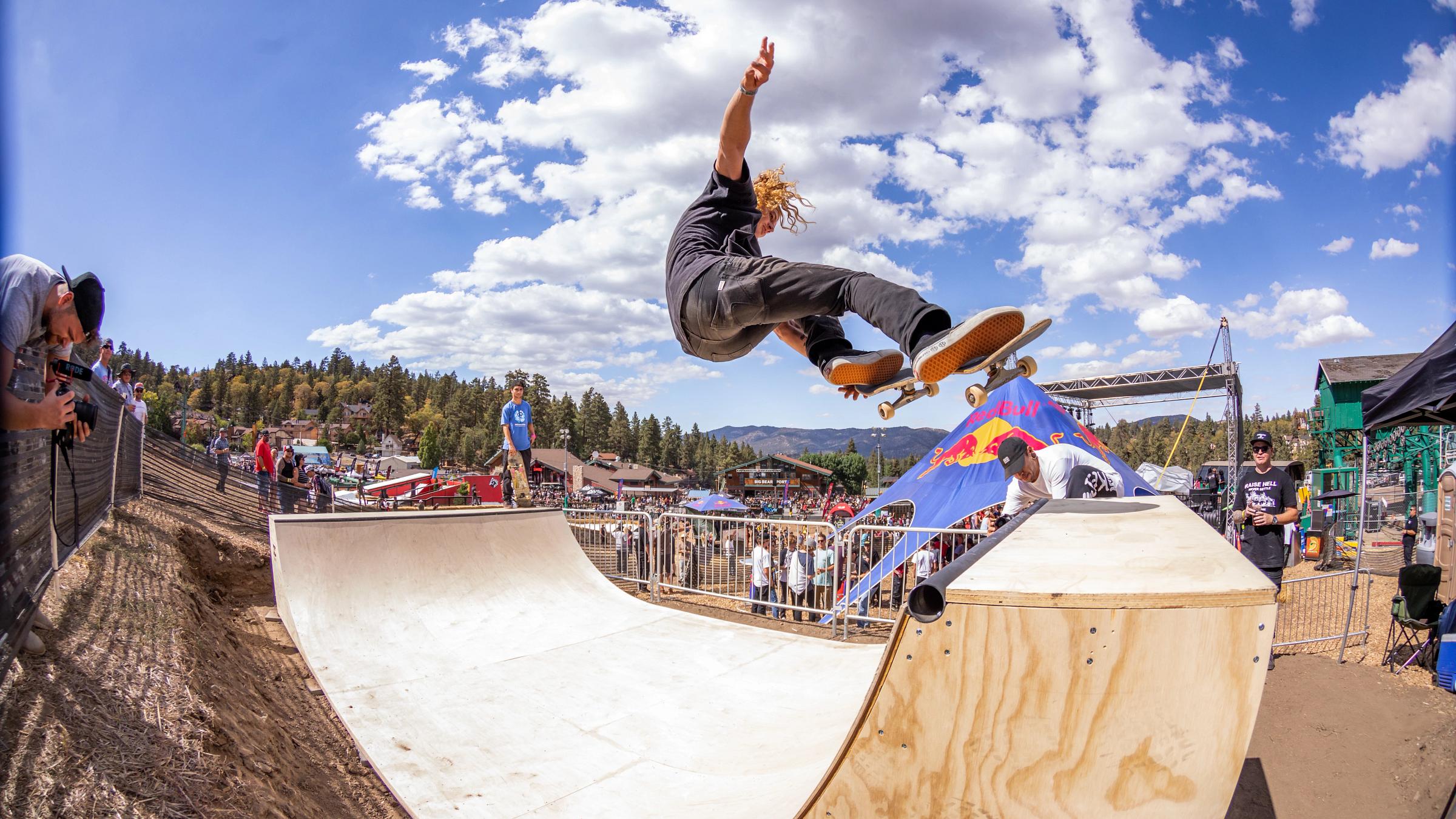 Skater in the air