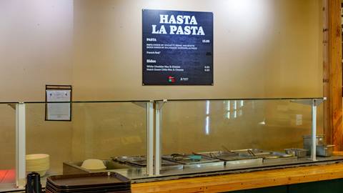 Hasta La Pasta food venue at Snow Valley