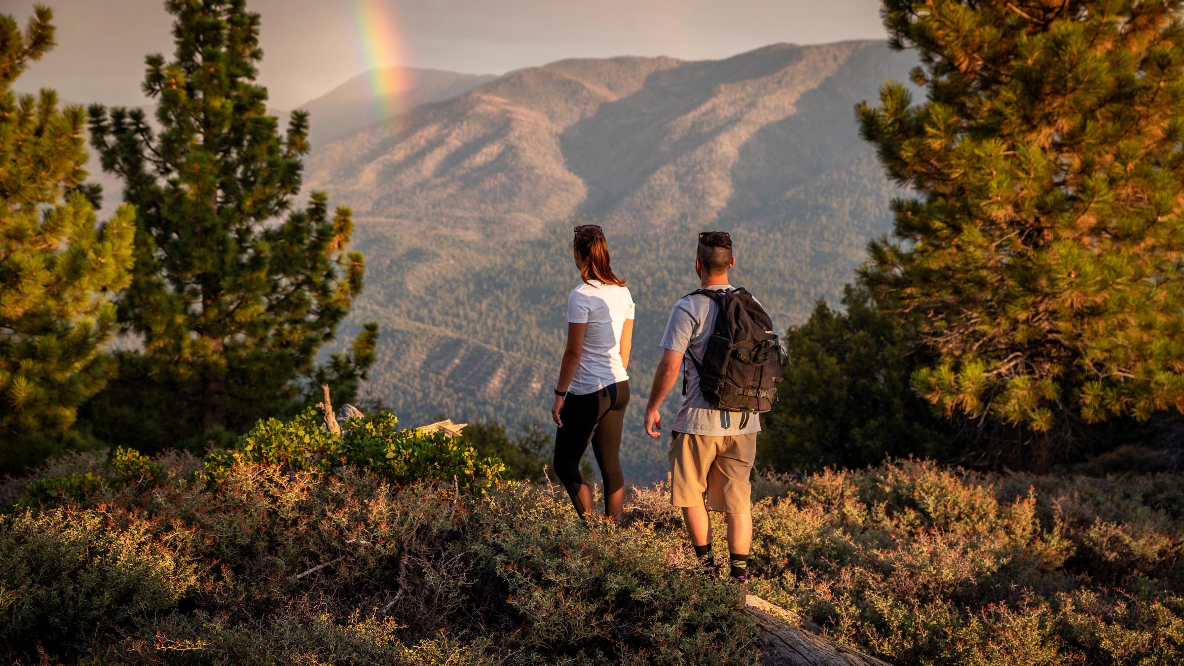 Hiking, AdoptATrail, Pineknot, Grandview Point