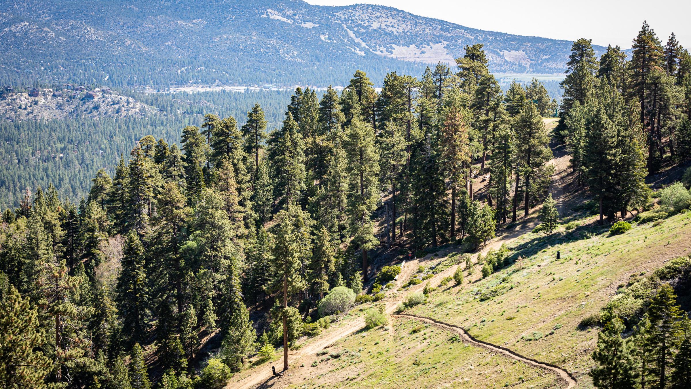 Summer scenic view of Big Bear