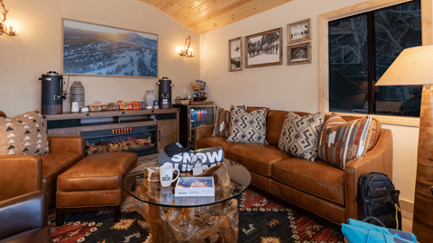 Angled view in the Ikon Pass Suite at Snow Summit