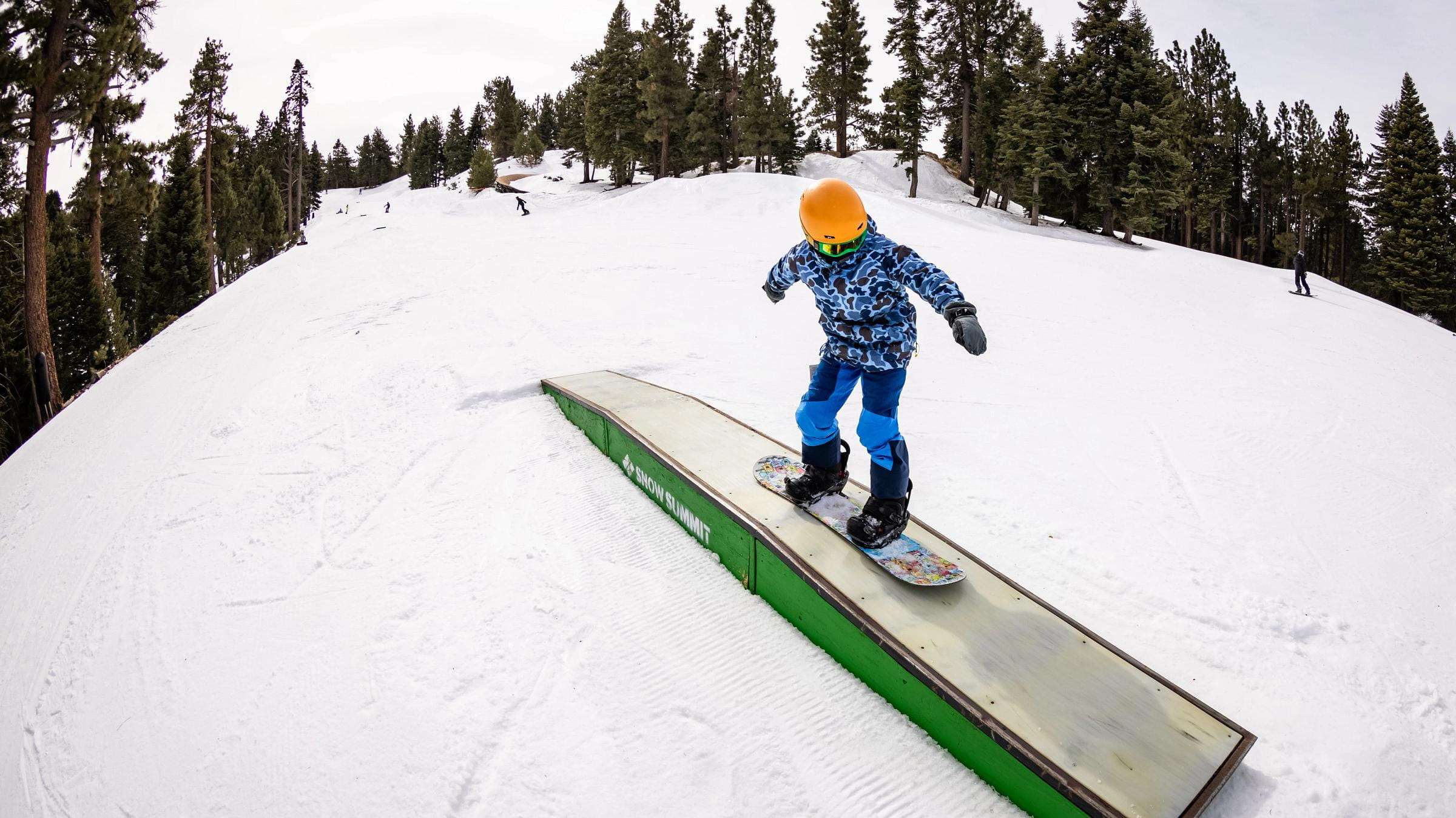 Kid on a box feature