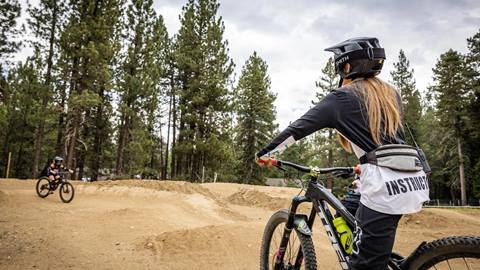 private mtb lessons at snow summit bike park