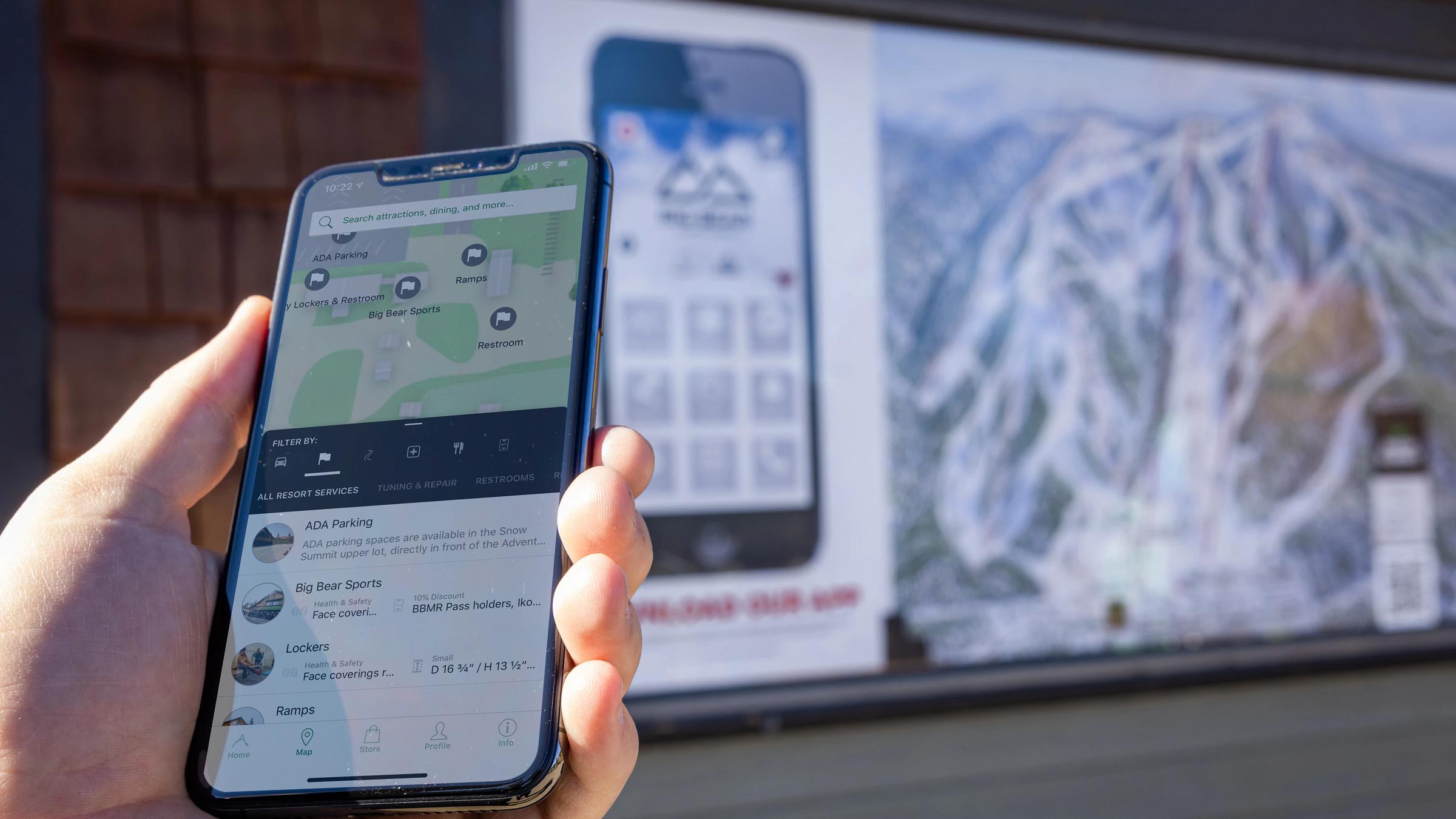Find your way mobile app
