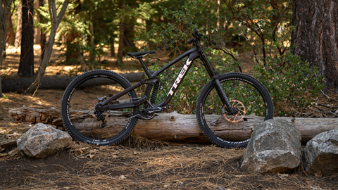 Trek Session 29 mountain bike in the forest
