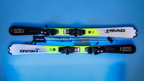Pair of child Head ski rentals at Snow Valley