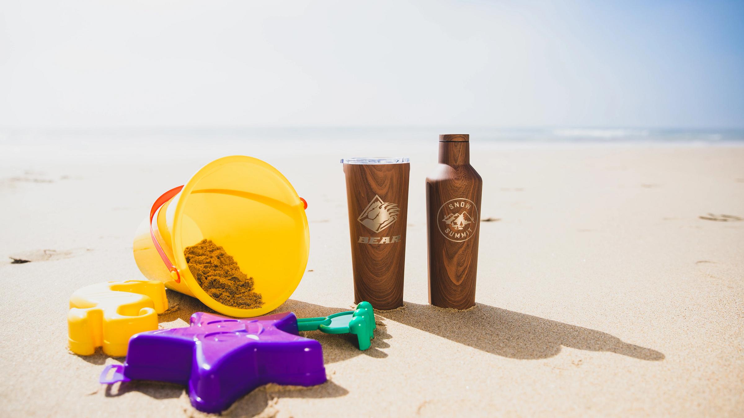 Beach, Hotel, Suitcase