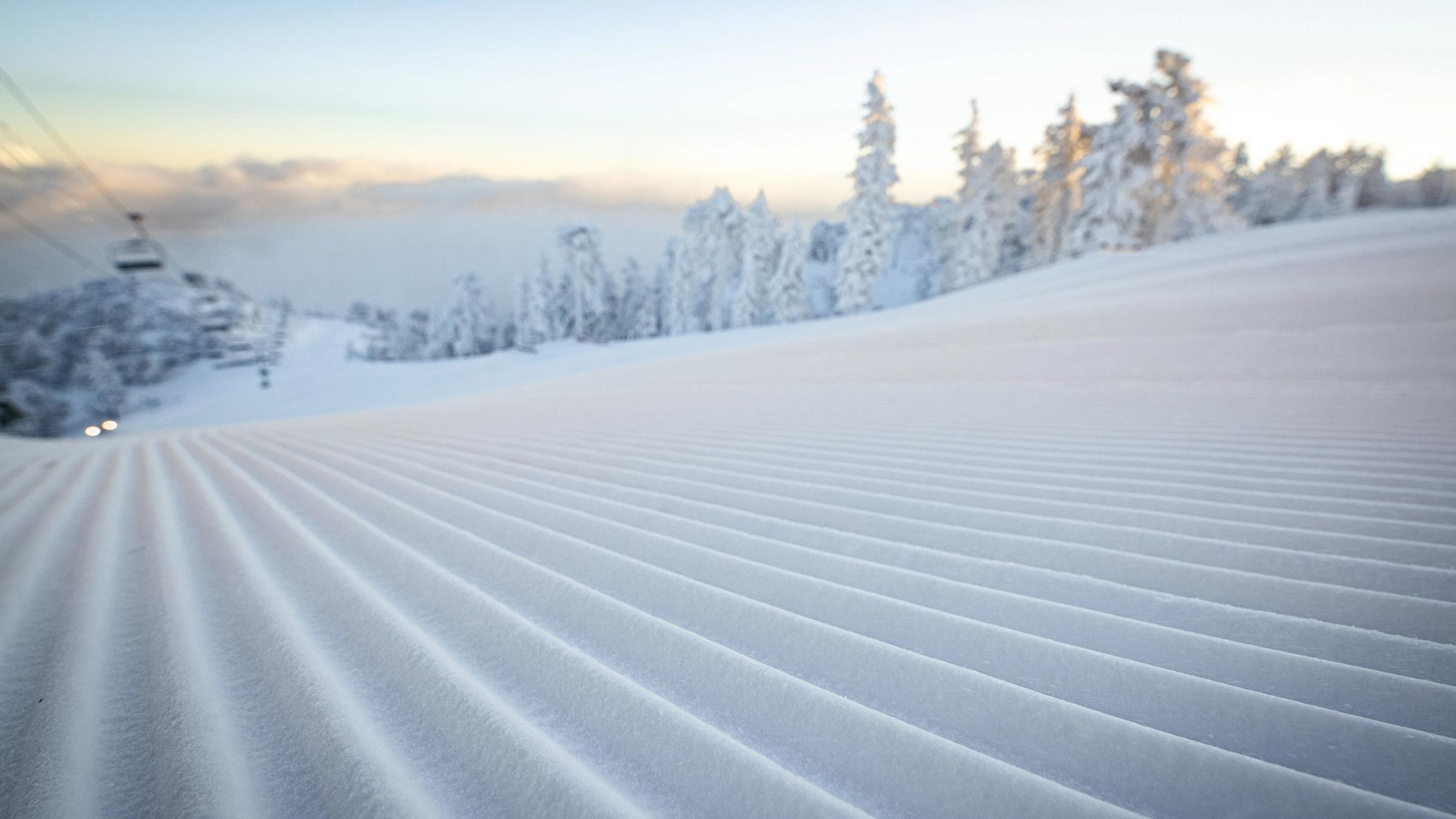 Snow run corduroy