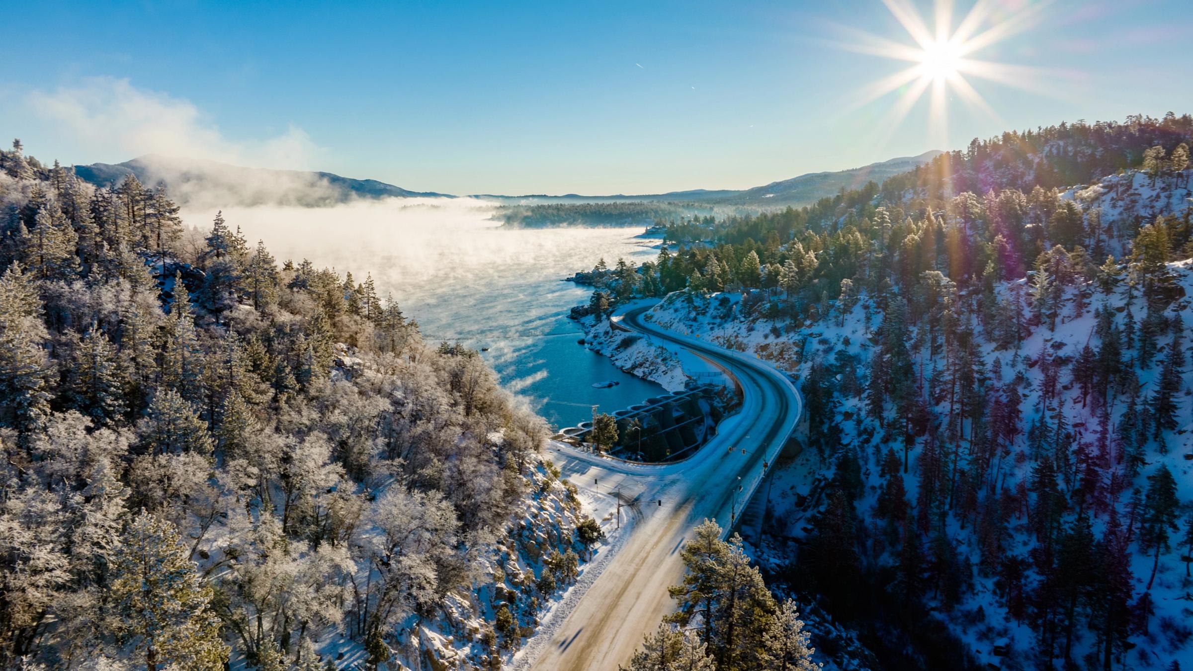 Big Bear Lake Dam, Lake